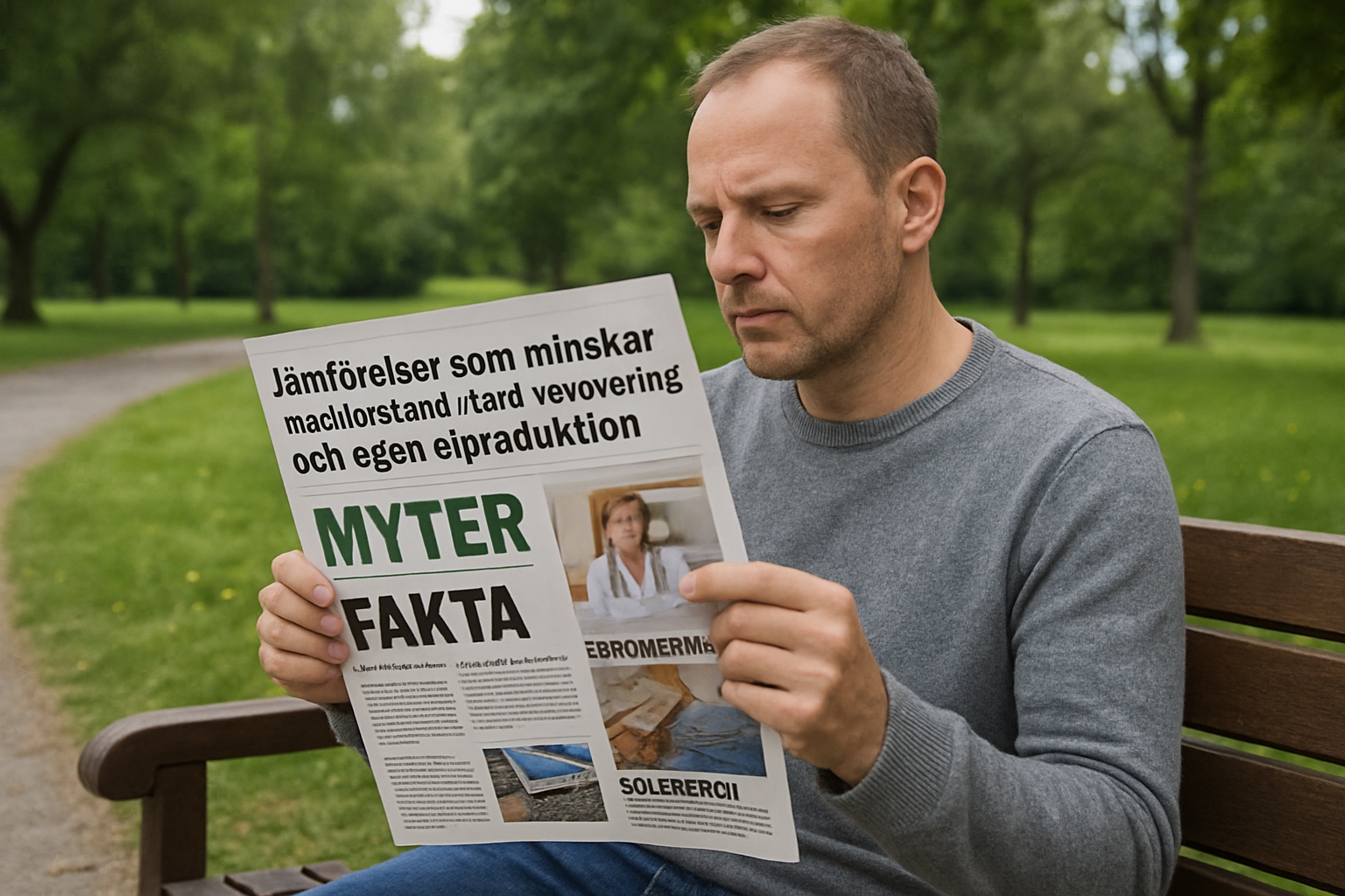 Jämförelser som minskar missförstånd i vård, renovering och egen elproduktion